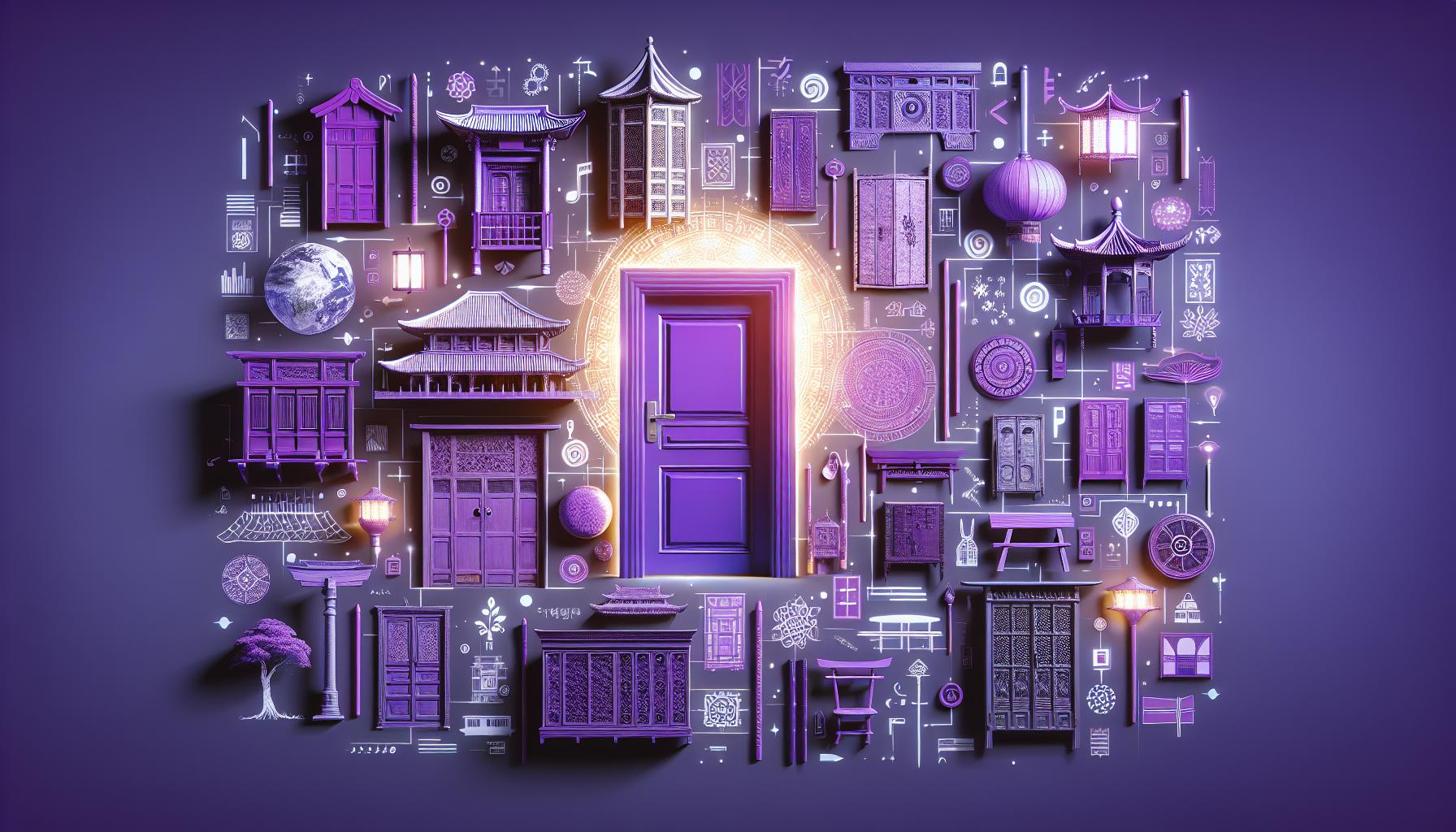 The Cultural Significance of Purple Doors: A Global Perspective