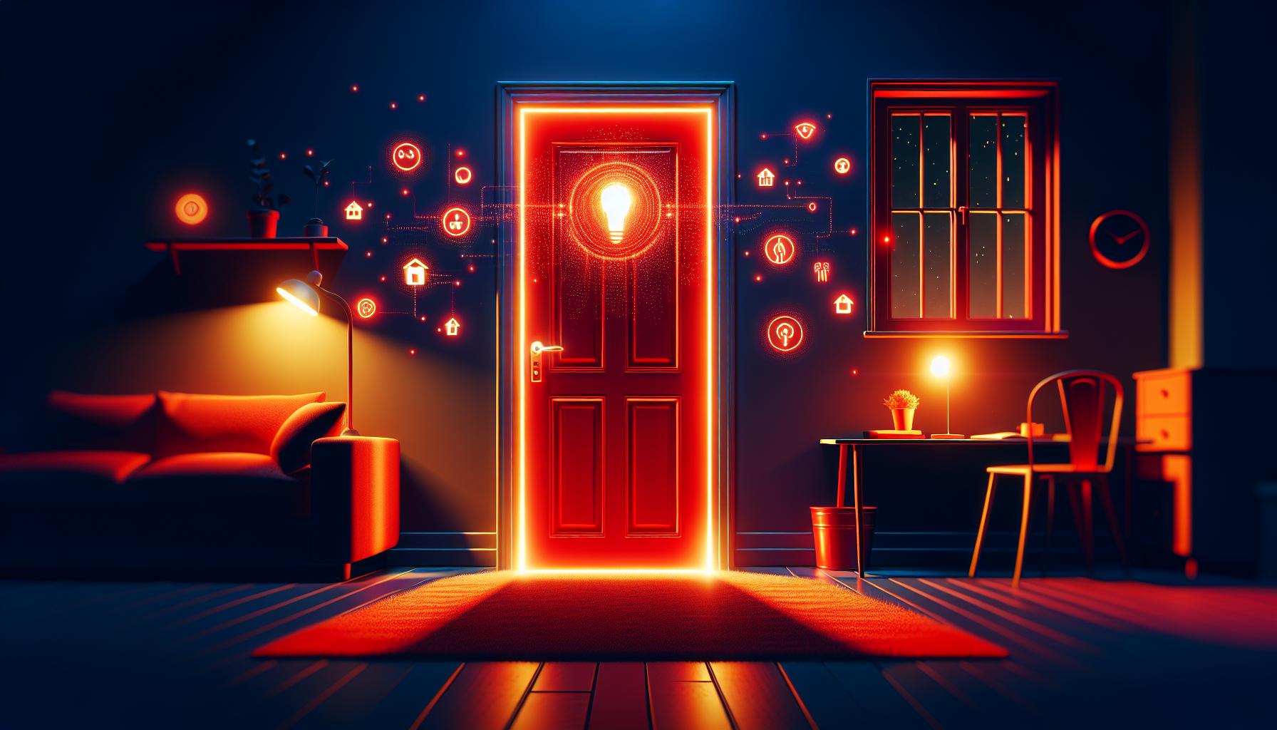 How to Use the Energy of a Red Door in Your Home
