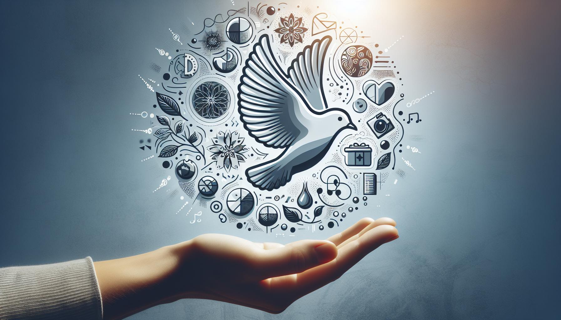 Interpreting the Grey Dove's Message of Peace and Harmony