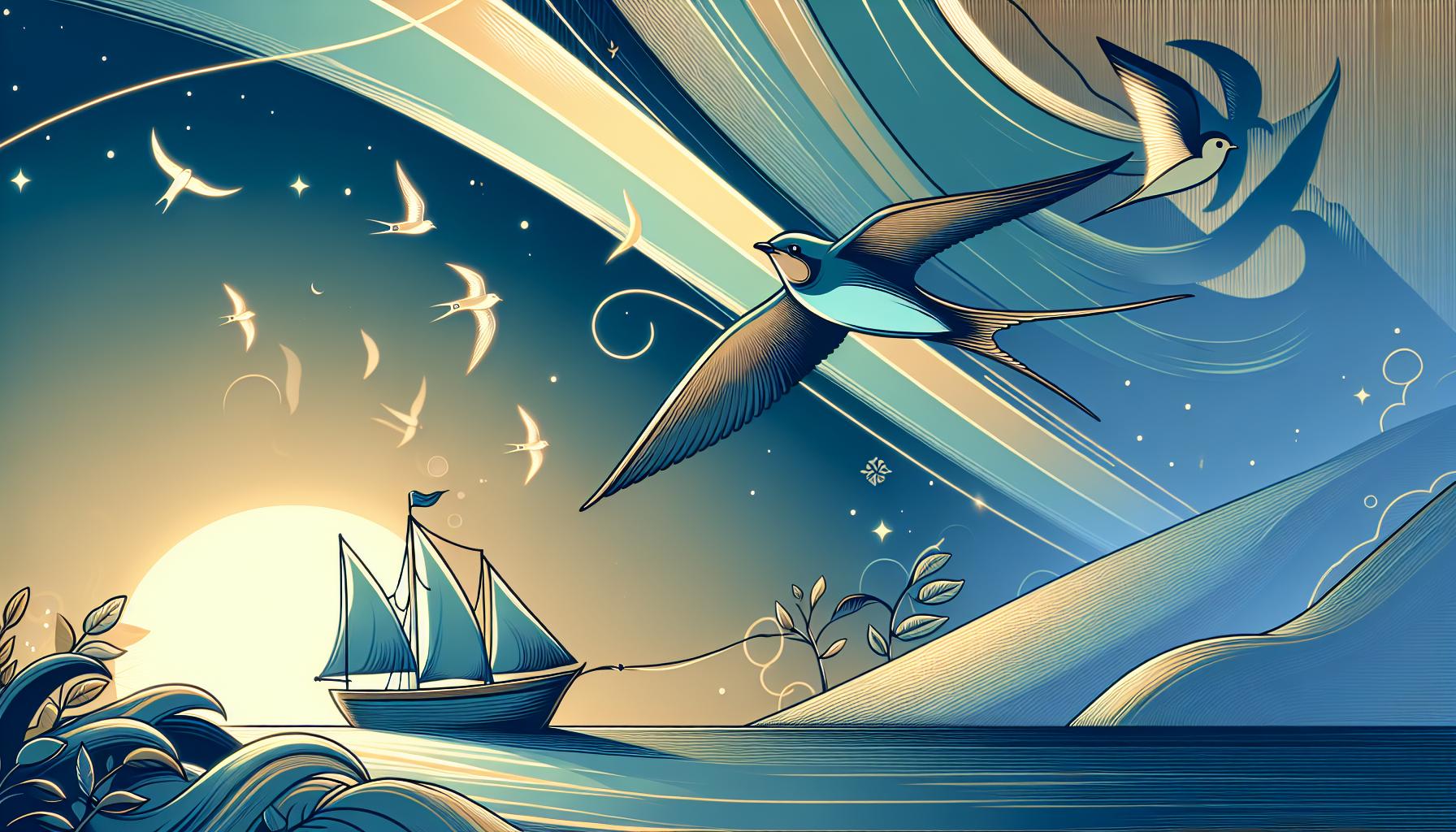 The Journey of Sailors and Swallows: A Connection at Sea