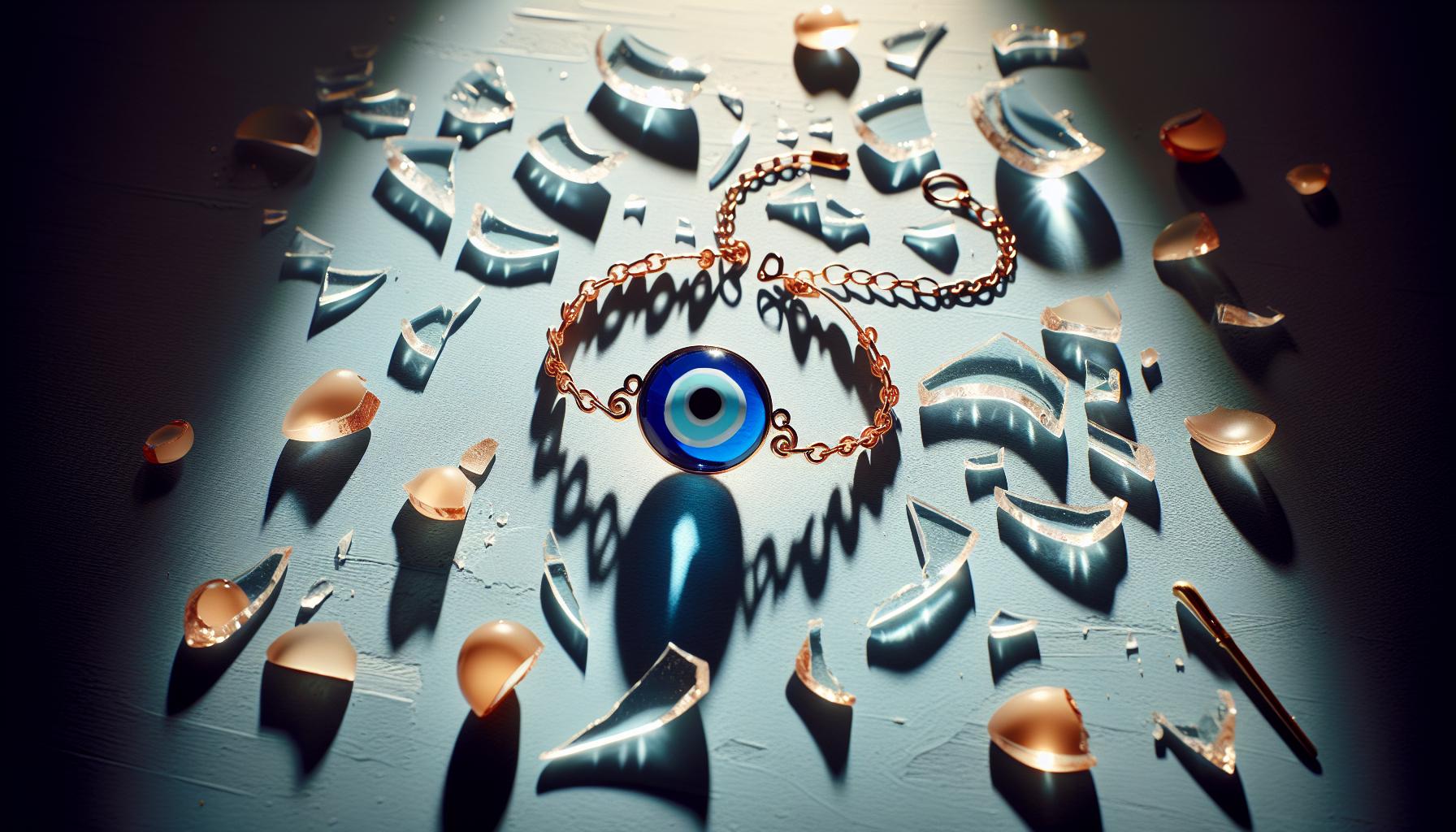 The Spiritual Implications Behind a Broken Evil Eye Bracelet